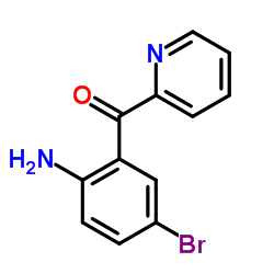 2-(2-氨基-5-溴-苯甲酰基)吡啶图片