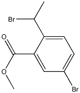Methyl 5-bromo-2-(1-bromoethyl)benzoate Structure