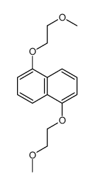 1,5-bis(2-methoxyethoxy)naphthalene Structure