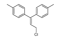 1-[3-chloro-1-(4-methylphenyl)prop-1-enyl]-4-methylbenzene Structure