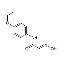 (2E)-N-(4-ethoxyphenyl)-2-hydroxyiminoacetamide结构式