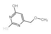 4-Hydroxy-6-methoxymethylpyrimidine-2-thiol picture