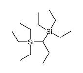 1,1-Bis(triethylsilyl)propane结构式