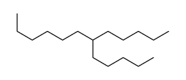 6-pentyldodecane结构式