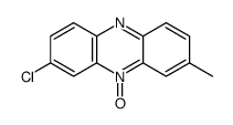 2-chloro-8-methyl-10-oxidophenazin-10-ium Structure