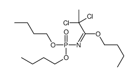 butyl 2,2-dichloro-N-dibutoxyphosphorylpropanimidate结构式