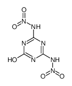 N-(6-nitramido-4-oxo-1H-1,3,5-triazin-2-yl)nitramide Structure