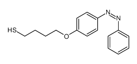 1-Butanethiol, 4-[4-(2-phenyldiazenyl)phenoxy]-结构式