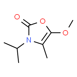 2(3H)-Oxazolone,5-methoxy-4-methyl-3-(1-methylethyl)-(9CI) structure