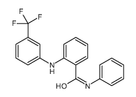 N-phenyl-2-[3-(trifluoromethyl)anilino]benzamide Structure