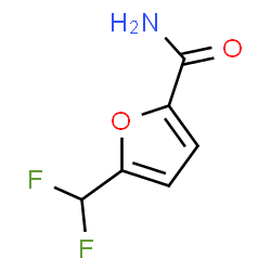 2-Furancarboxamide,5-(difluoromethyl)-(9CI) Structure