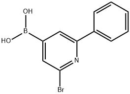 2-Bromo-6-phenylpyridine-4-boronic acid图片