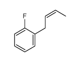 Benzene, 1-(2E)-2-butenyl-2-fluoro- (9CI)结构式