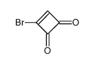 3-Cyclobutene-1,2-dione,3-bromo- picture