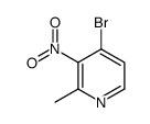 4-BROMO-2-METHYL-3-NITRO-PYRIDINE structure