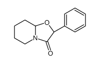 (2R,8aR)-2-phenyl-6,7,8,8a-tetrahydro-5H-[1,3]oxazolo[3,2-a]pyridin-3-one Structure