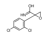 2-(2,4-dichlorophenyl)oxirane-2-carboxamide结构式