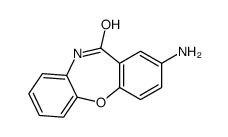 2-AMINO-10H-DIBENZO[B,F][1,4]OXAZEPIN-11-ONE Structure