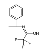 2,2,2-Trifluoro-N-[(1S)-1-phenylethyl]acetamide结构式