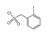 (2-Iodophenyl)methanesulphonyl chloride structure