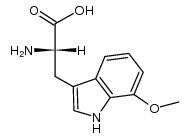 H-Trp(7-OMe)-OH结构式