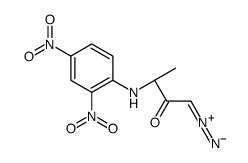 (3S)-1-diazonio-3-(2,4-dinitroanilino)but-1-en-2-olate结构式