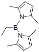 Bis(2,5-dimethyl-1H-pyrrol-1-yl)ethylborane Structure