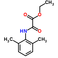 ethyl 2-((2,6-dimethylphenyl)amino)-2-oxoacetate Structure