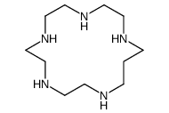 1,4,7,10,13-pentazacyclohexadecane Structure