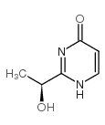 4(1H)-Pyrimidinone,2-[(1S)-1-hydroxyethyl]-结构式