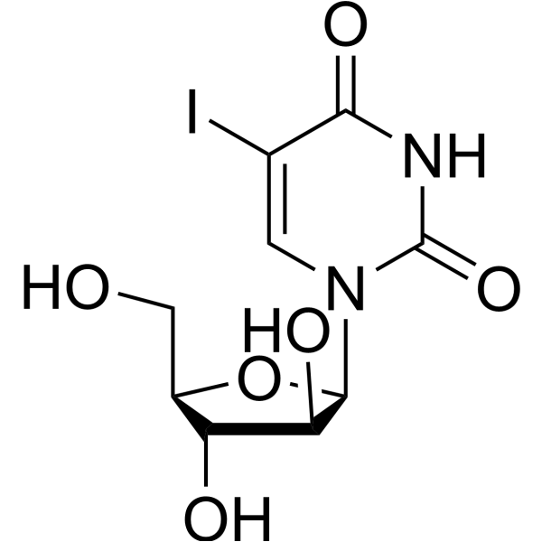 2,4(1H,3H)-Pyrimidinedione,1-b-D-arabinofuranosyl-5-iodo- picture