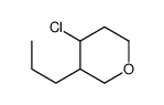 4-chloro-3-propyloxane Structure