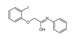 2-(2-iodophenoxy)-N-phenylacetamide Structure