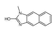 2H-Naphth[2,3-d]imidazol-2-one,1,3-dihydro-1-methyl-(8CI)结构式