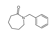 1-Benzyl-hexahydro-azepin-2-on Structure