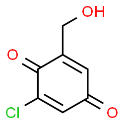 2,5-Cyclohexadiene-1,4-dione,2-chloro-6-(hydroxymethyl)- picture