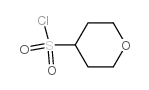 Tetrahydropyran-4-sulfonyl chloride Structure