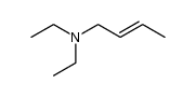 1-N,N-Diethylamino-2-butene Structure