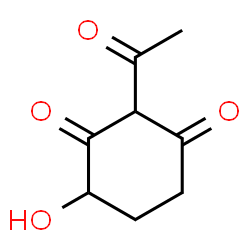 1,3-Cyclohexanedione, 2-acetyl-4-hydroxy- (9CI)结构式