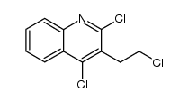 2,4-dichloro-3-(2-chloro-ethyl)-quinoline Structure