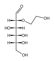 O2-(2-hydroxy-ethyl)-D-glucose Structure