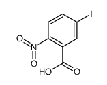2-硝基-5-碘苯甲酸结构式