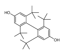 3,5-ditert-butyl-4-(2,6-ditert-butyl-4-hydroxyphenyl)phenol结构式