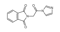 Phthalimidoacetic acid imidazolide Structure