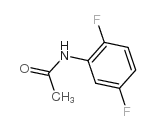 2,5-二氟乙酰苯胺结构式