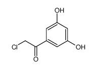 2-氯-1-(3,5-二羟基苯基)乙酮结构式
