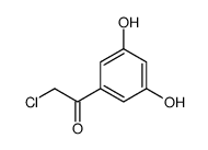 2-chloro-1-(3,5-dihydroxyphenyl)ethanone Structure