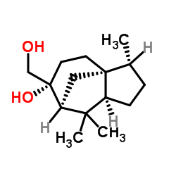 (1β,7β,8α)-Cedrane-8,15-diol Structure