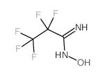 2,2,3,3,3-pentafluoro-N-hydroxy-propanimidamide structure