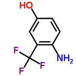4-Amino-3-(trifluoromethyl)phenol structure